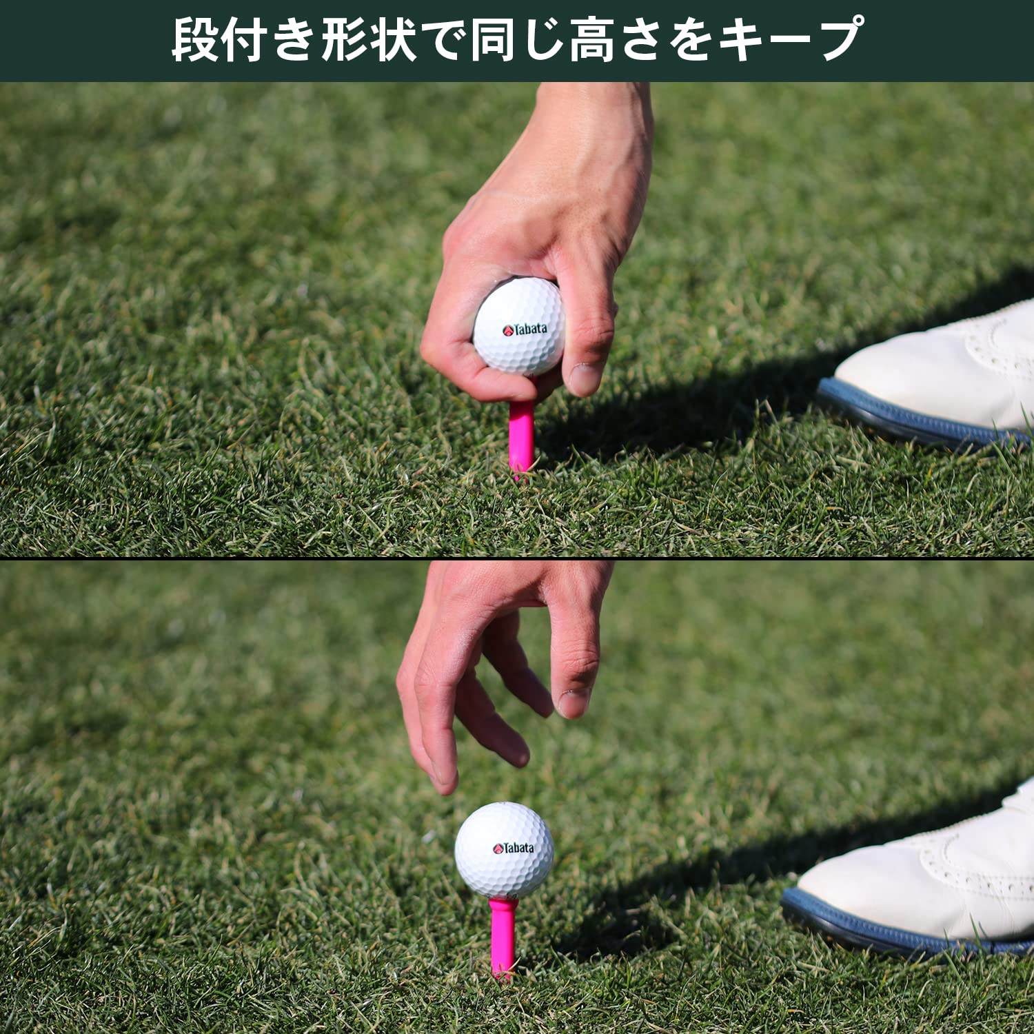 Amazon.co.jp: Tabata(タバタ) ゴルフ ティー 段 プラスチック